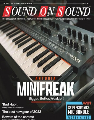 Sound On Sound UK/USA December 2022